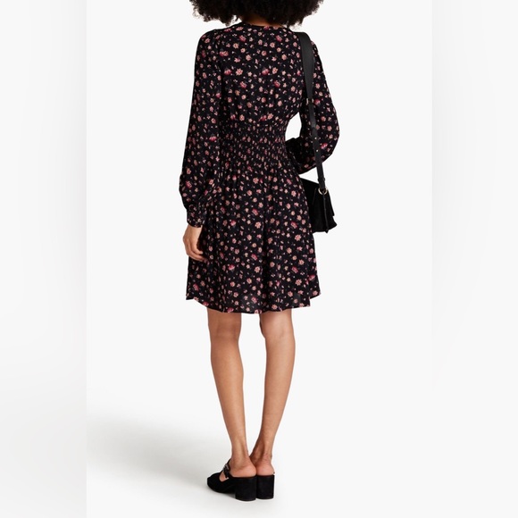 BYTIMO
Gathered floral-print crepe mini dress - Picture 2 of 9